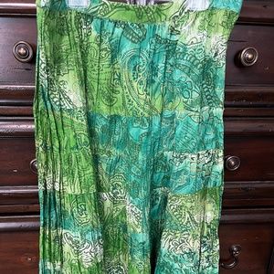 Broomstick skirt in wonderful colors!